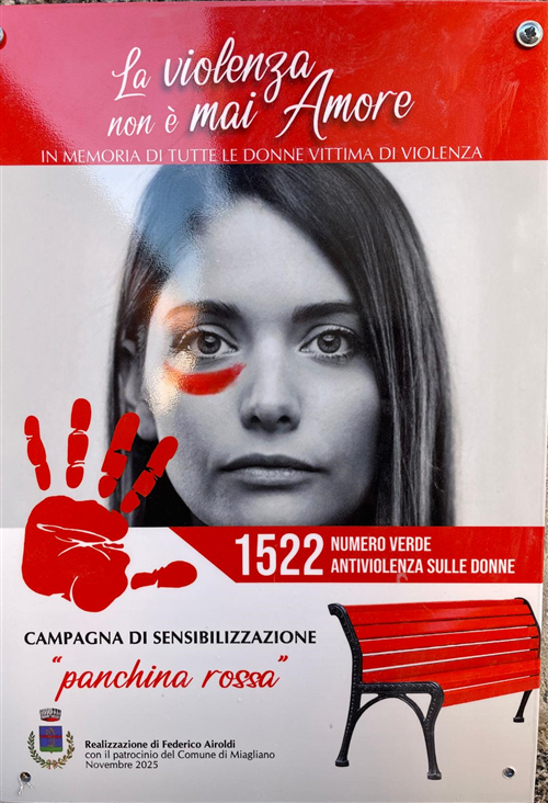 Miagliano rafforza il suo impegno contro la violenza sulle donne