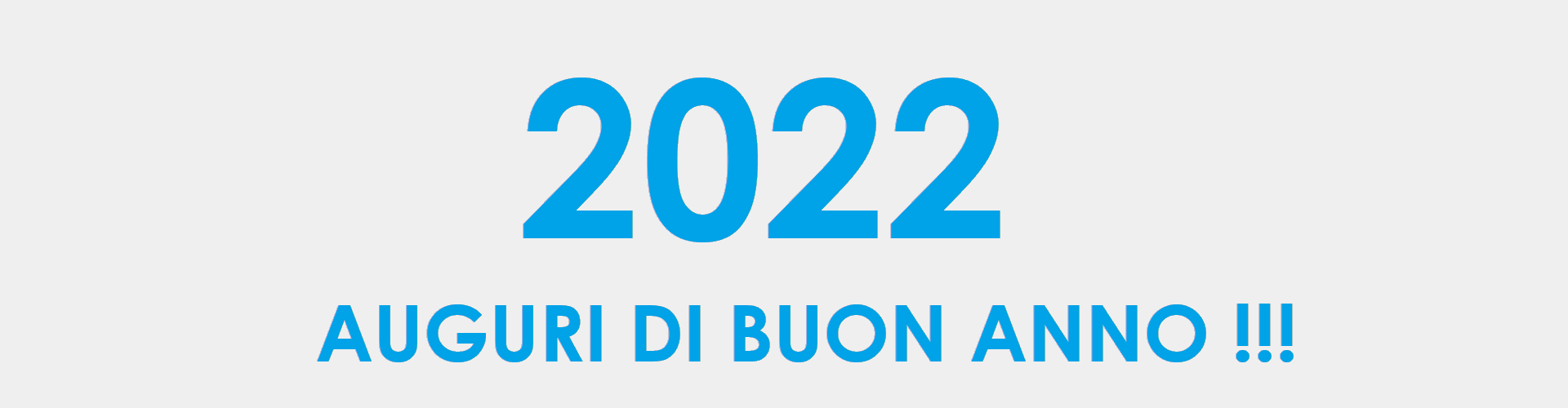 Aguri di buon 2022!