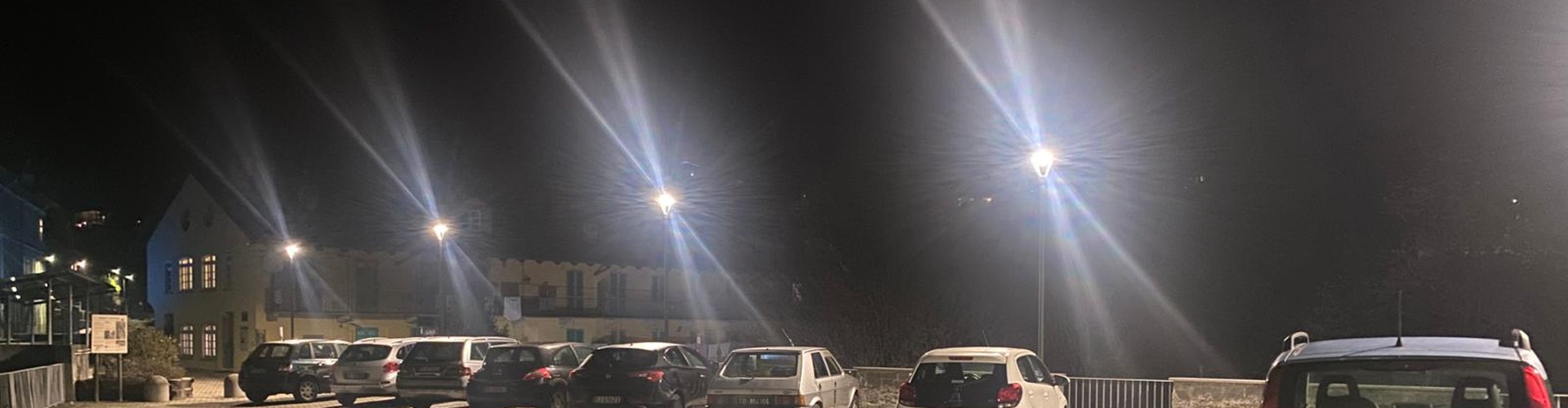 Illuminazione parcheggio Roggia.