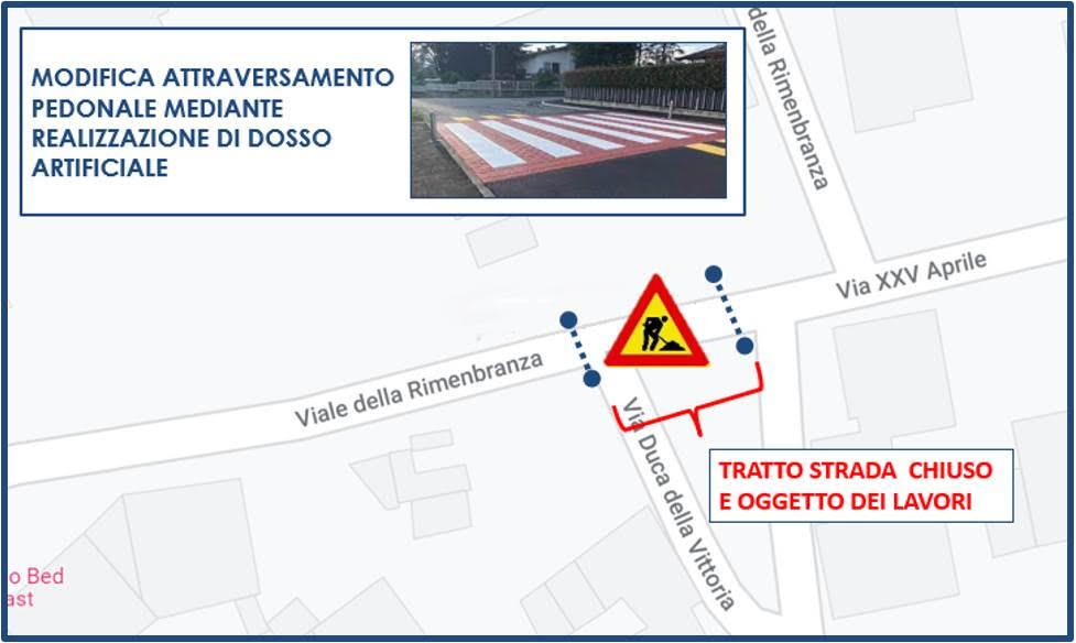 viabilità variata in via rimembranza